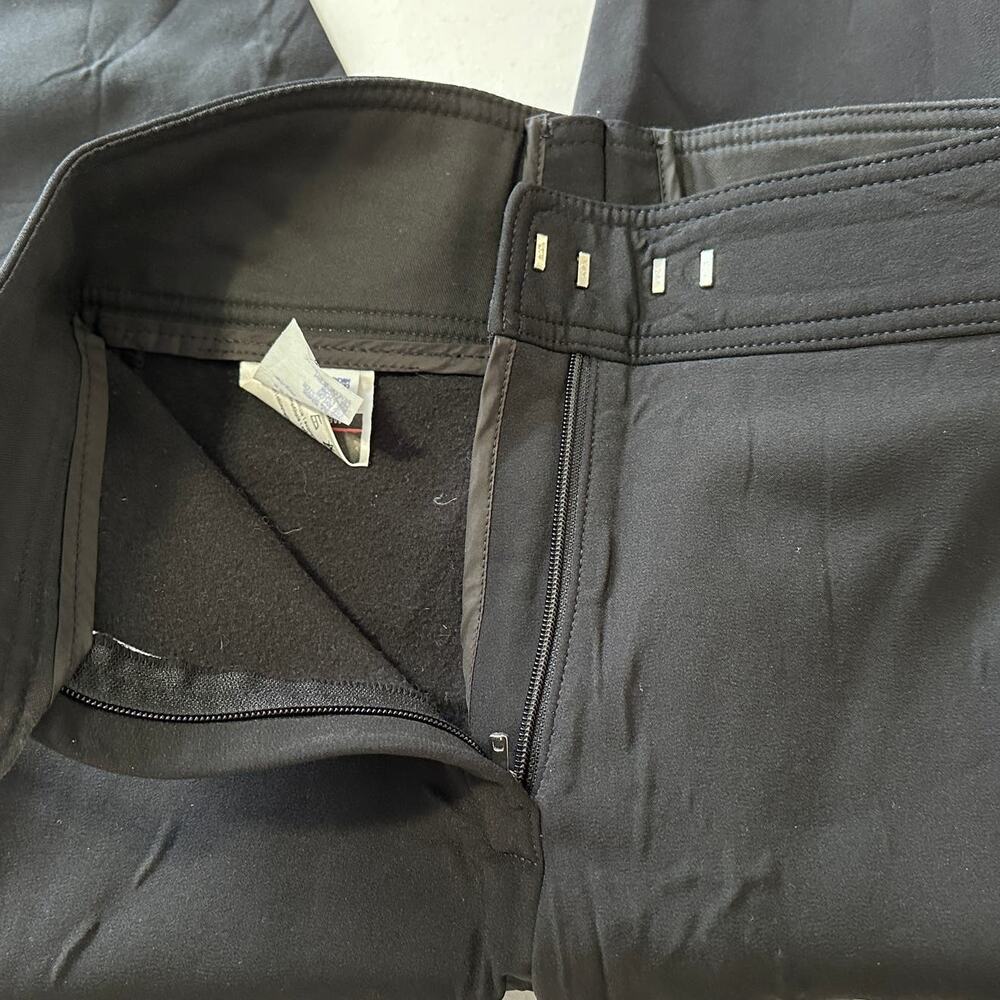 Vintage Schoeller Black Stirrup Ski Pants size 8 - Picture 9 of 11